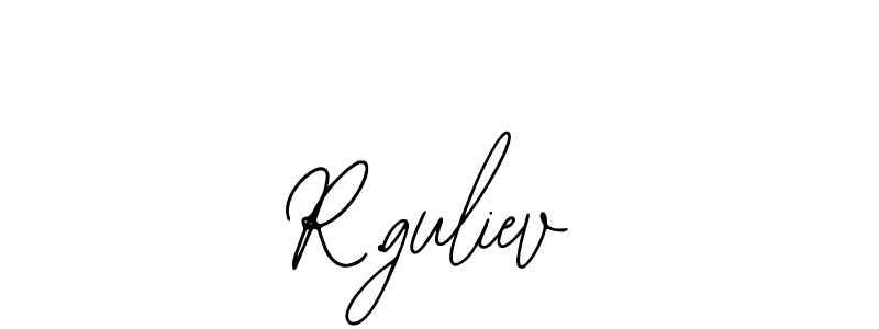 if you are searching for the best signature style for your name R.guliev. so please give up your signature search. here we have designed multiple signature styles  using Bearetta-2O07w. R.guliev signature style 12 images and pictures png