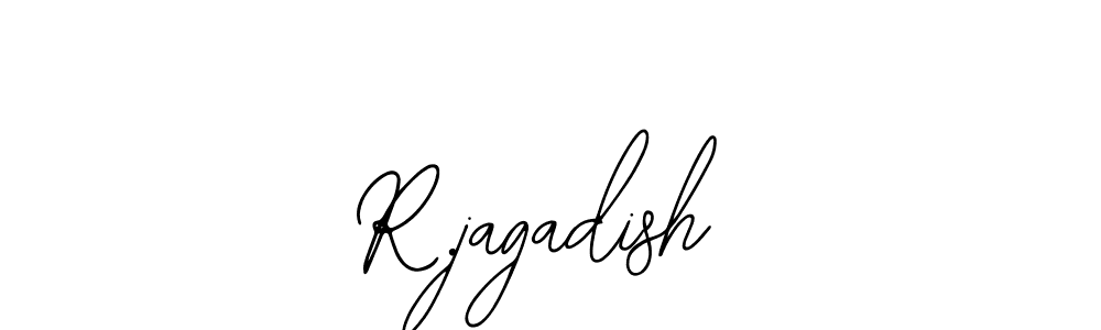 How to make R.jagadish signature? Bearetta-2O07w is a professional autograph style. Create handwritten signature for R.jagadish name. R.jagadish signature style 12 images and pictures png