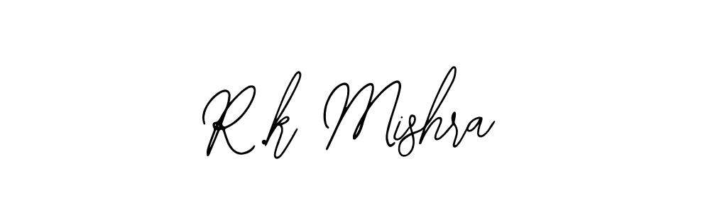 Also we have R.k Mishra name is the best signature style. Create professional handwritten signature collection using Bearetta-2O07w autograph style. R.k Mishra signature style 12 images and pictures png