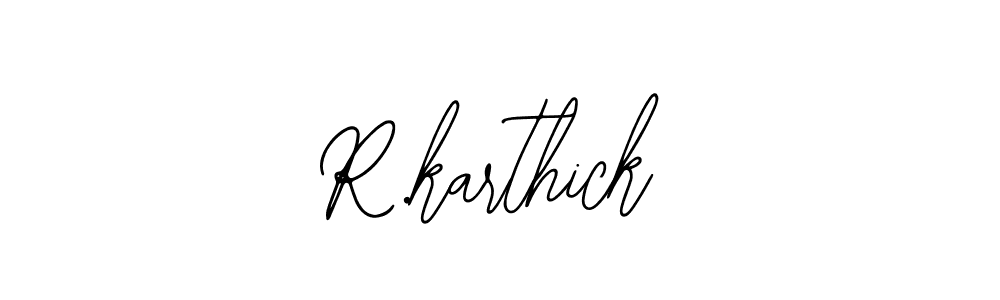 This is the best signature style for the R.karthick name. Also you like these signature font (Bearetta-2O07w). Mix name signature. R.karthick signature style 12 images and pictures png