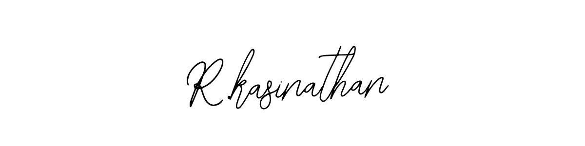 How to make R.kasinathan name signature. Use Bearetta-2O07w style for creating short signs online. This is the latest handwritten sign. R.kasinathan signature style 12 images and pictures png
