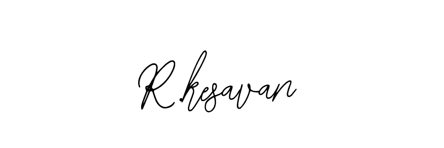 You should practise on your own different ways (Bearetta-2O07w) to write your name (R.kesavan) in signature. don't let someone else do it for you. R.kesavan signature style 12 images and pictures png