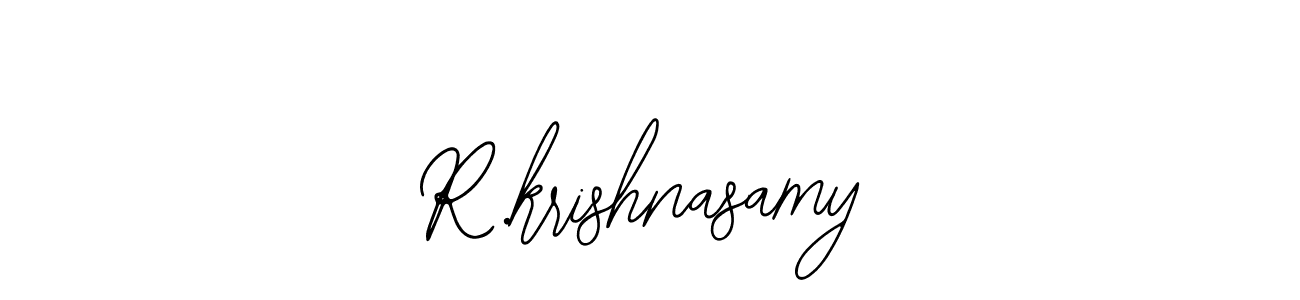 It looks lik you need a new signature style for name R.krishnasamy. Design unique handwritten (Bearetta-2O07w) signature with our free signature maker in just a few clicks. R.krishnasamy signature style 12 images and pictures png