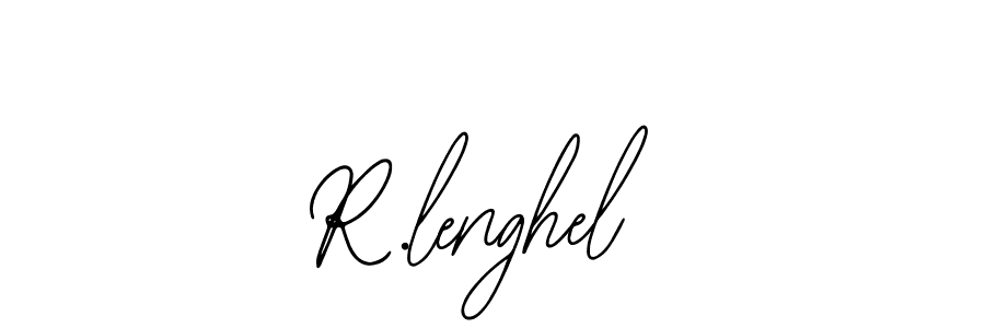 Make a beautiful signature design for name R.lenghel. Use this online signature maker to create a handwritten signature for free. R.lenghel signature style 12 images and pictures png