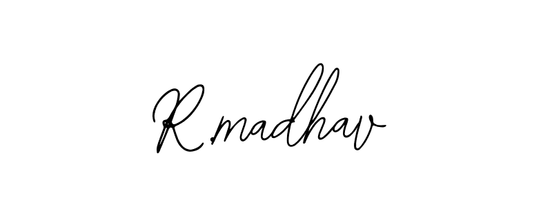 Best and Professional Signature Style for R.madhav. Bearetta-2O07w Best Signature Style Collection. R.madhav signature style 12 images and pictures png