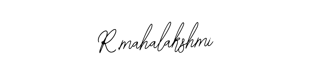 Create a beautiful signature design for name R.mahalakshmi. With this signature (Bearetta-2O07w) fonts, you can make a handwritten signature for free. R.mahalakshmi signature style 12 images and pictures png