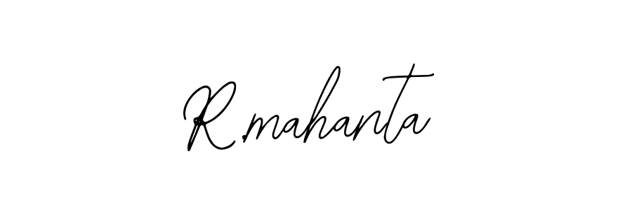 R.mahanta stylish signature style. Best Handwritten Sign (Bearetta-2O07w) for my name. Handwritten Signature Collection Ideas for my name R.mahanta. R.mahanta signature style 12 images and pictures png