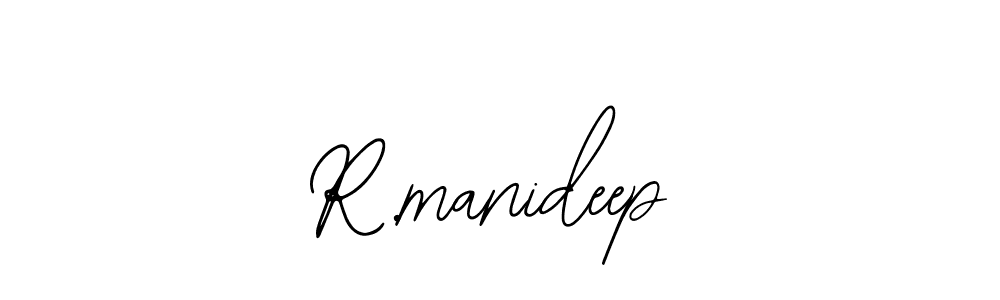 See photos of R.manideep official signature by Spectra . Check more albums & portfolios. Read reviews & check more about Bearetta-2O07w font. R.manideep signature style 12 images and pictures png