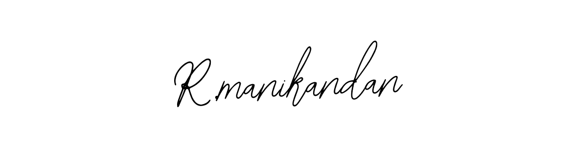 Create a beautiful signature design for name R.manikandan. With this signature (Bearetta-2O07w) fonts, you can make a handwritten signature for free. R.manikandan signature style 12 images and pictures png