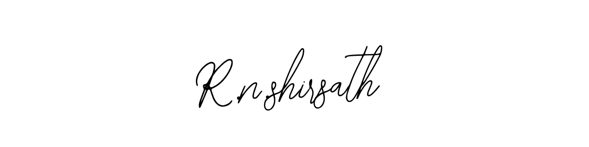How to make R.n.shirsath signature? Bearetta-2O07w is a professional autograph style. Create handwritten signature for R.n.shirsath name. R.n.shirsath signature style 12 images and pictures png