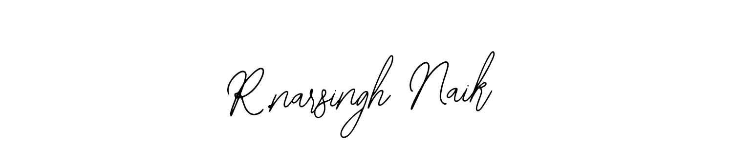 How to Draw R.narsingh Naik signature style? Bearetta-2O07w is a latest design signature styles for name R.narsingh Naik. R.narsingh Naik signature style 12 images and pictures png