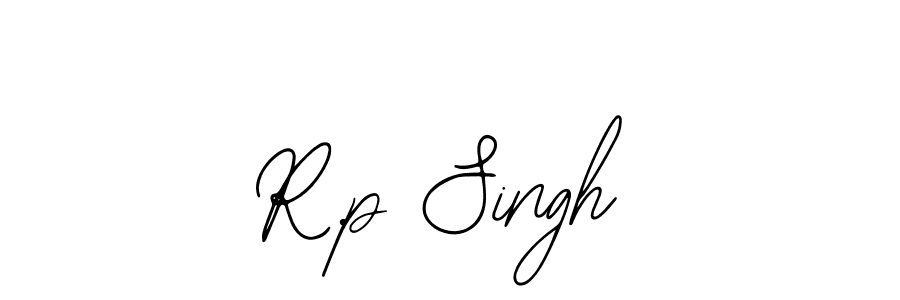 Use a signature maker to create a handwritten signature online. With this signature software, you can design (Bearetta-2O07w) your own signature for name R.p Singh. R.p Singh signature style 12 images and pictures png