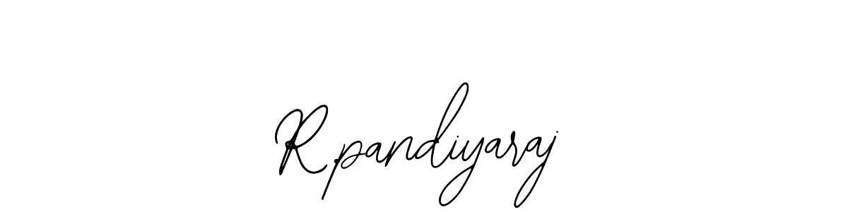 Create a beautiful signature design for name R.pandiyaraj. With this signature (Bearetta-2O07w) fonts, you can make a handwritten signature for free. R.pandiyaraj signature style 12 images and pictures png