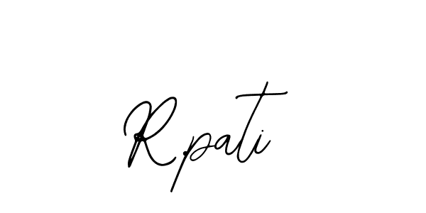 Make a beautiful signature design for name R.pati. Use this online signature maker to create a handwritten signature for free. R.pati signature style 12 images and pictures png