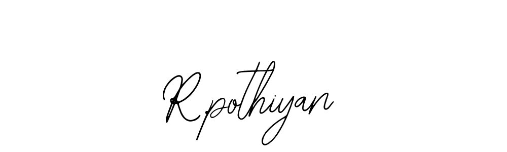 if you are searching for the best signature style for your name R.pothiyan. so please give up your signature search. here we have designed multiple signature styles  using Bearetta-2O07w. R.pothiyan signature style 12 images and pictures png