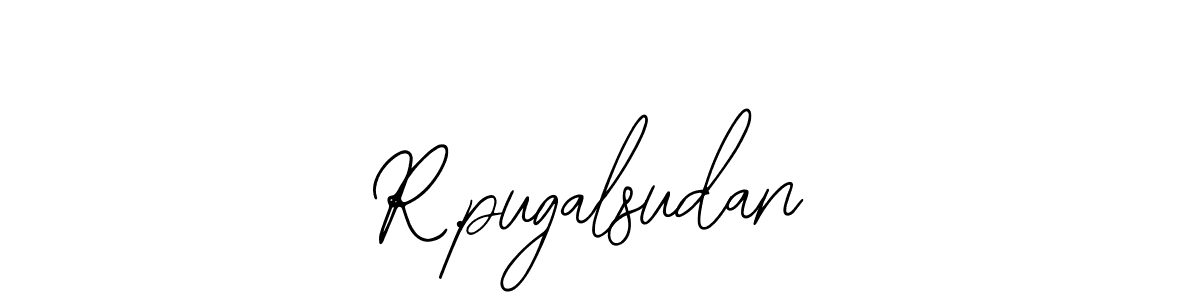 Create a beautiful signature design for name R.pugalsudan. With this signature (Bearetta-2O07w) fonts, you can make a handwritten signature for free. R.pugalsudan signature style 12 images and pictures png