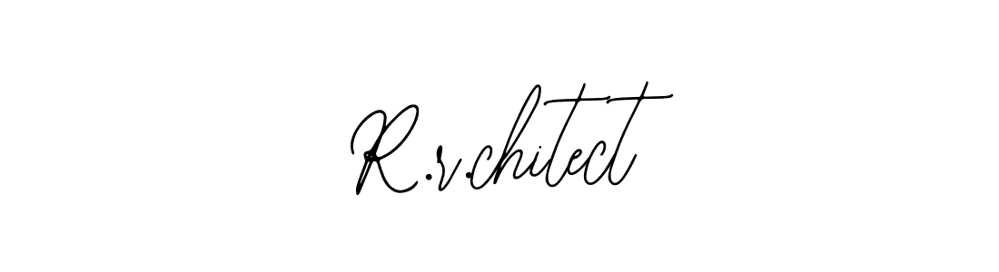 The best way (Bearetta-2O07w) to make a short signature is to pick only two or three words in your name. The name R.r.chitect include a total of six letters. For converting this name. R.r.chitect signature style 12 images and pictures png