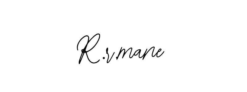 Design your own signature with our free online signature maker. With this signature software, you can create a handwritten (Bearetta-2O07w) signature for name R.r.mane. R.r.mane signature style 12 images and pictures png