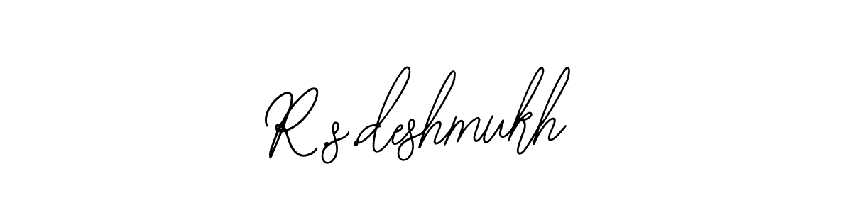 Similarly Bearetta-2O07w is the best handwritten signature design. Signature creator online .You can use it as an online autograph creator for name R.s.deshmukh. R.s.deshmukh signature style 12 images and pictures png