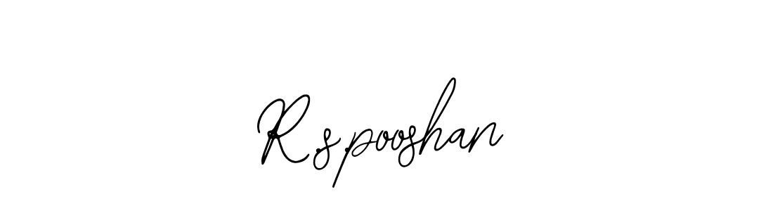 Also You can easily find your signature by using the search form. We will create R.s.pooshan name handwritten signature images for you free of cost using Bearetta-2O07w sign style. R.s.pooshan signature style 12 images and pictures png