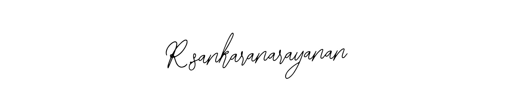 Create a beautiful signature design for name R.sankaranarayanan. With this signature (Bearetta-2O07w) fonts, you can make a handwritten signature for free. R.sankaranarayanan signature style 12 images and pictures png