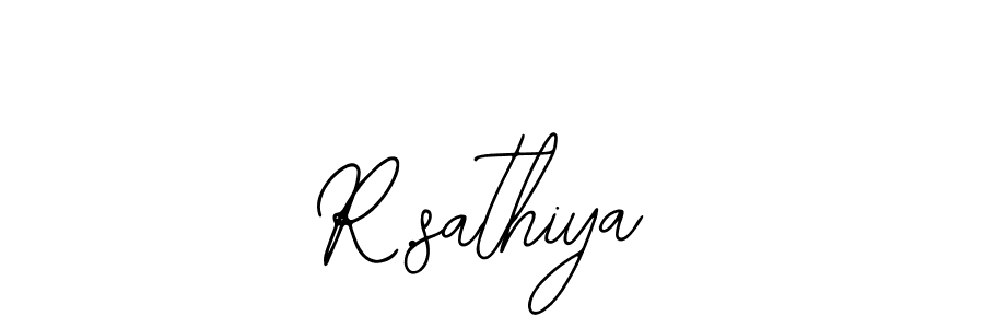 How to make R.sathiya signature? Bearetta-2O07w is a professional autograph style. Create handwritten signature for R.sathiya name. R.sathiya signature style 12 images and pictures png