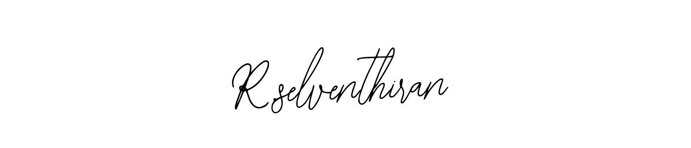 Make a beautiful signature design for name R.selventhiran. With this signature (Bearetta-2O07w) style, you can create a handwritten signature for free. R.selventhiran signature style 12 images and pictures png
