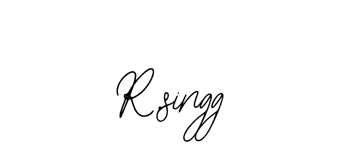 Create a beautiful signature design for name R.singg. With this signature (Bearetta-2O07w) fonts, you can make a handwritten signature for free. R.singg signature style 12 images and pictures png