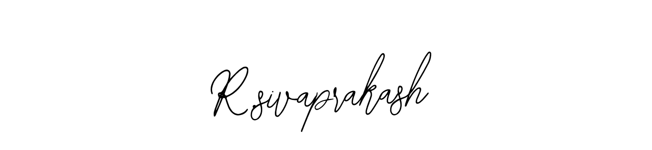 Best and Professional Signature Style for R.sivaprakash. Bearetta-2O07w Best Signature Style Collection. R.sivaprakash signature style 12 images and pictures png