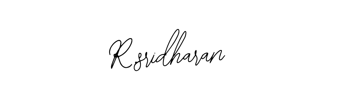 Also we have R.sridharan name is the best signature style. Create professional handwritten signature collection using Bearetta-2O07w autograph style. R.sridharan signature style 12 images and pictures png