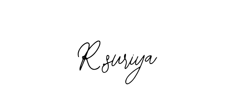 Similarly Bearetta-2O07w is the best handwritten signature design. Signature creator online .You can use it as an online autograph creator for name R.suriya. R.suriya signature style 12 images and pictures png