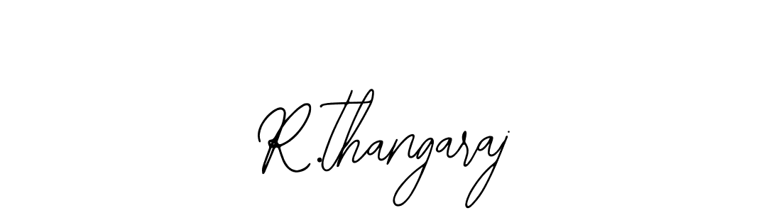 Also You can easily find your signature by using the search form. We will create R.thangaraj name handwritten signature images for you free of cost using Bearetta-2O07w sign style. R.thangaraj signature style 12 images and pictures png