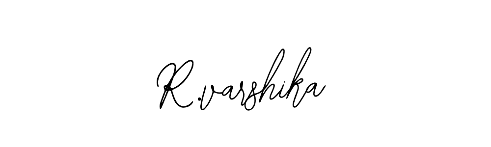 Similarly Bearetta-2O07w is the best handwritten signature design. Signature creator online .You can use it as an online autograph creator for name R.varshika. R.varshika signature style 12 images and pictures png
