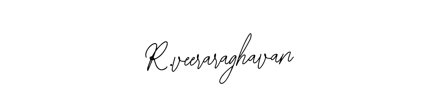 Create a beautiful signature design for name R.veeraraghavan. With this signature (Bearetta-2O07w) fonts, you can make a handwritten signature for free. R.veeraraghavan signature style 12 images and pictures png