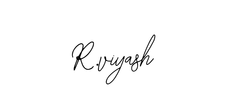 Make a beautiful signature design for name R.viyash. Use this online signature maker to create a handwritten signature for free. R.viyash signature style 12 images and pictures png