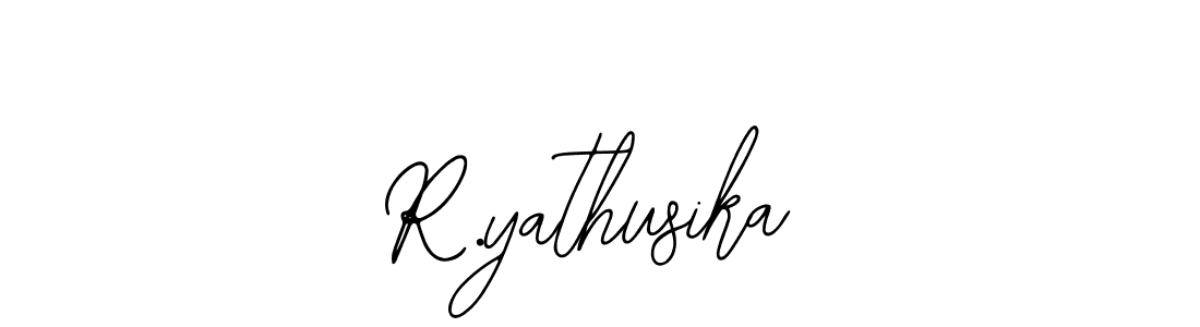 How to make R.yathusika signature? Bearetta-2O07w is a professional autograph style. Create handwritten signature for R.yathusika name. R.yathusika signature style 12 images and pictures png