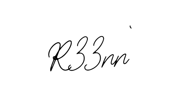 Bearetta-2O07w is a professional signature style that is perfect for those who want to add a touch of class to their signature. It is also a great choice for those who want to make their signature more unique. Get R33nn` name to fancy signature for free. R33nn` signature style 12 images and pictures png