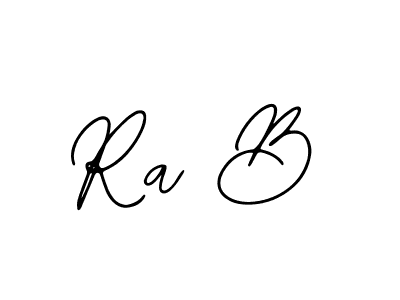 Use a signature maker to create a handwritten signature online. With this signature software, you can design (Bearetta-2O07w) your own signature for name Ra B. Ra B signature style 12 images and pictures png