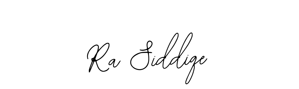 The best way (Bearetta-2O07w) to make a short signature is to pick only two or three words in your name. The name Ra Siddiqe include a total of six letters. For converting this name. Ra Siddiqe signature style 12 images and pictures png