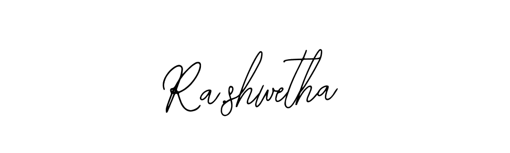 Ra.shwetha stylish signature style. Best Handwritten Sign (Bearetta-2O07w) for my name. Handwritten Signature Collection Ideas for my name Ra.shwetha. Ra.shwetha signature style 12 images and pictures png