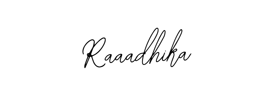 Make a beautiful signature design for name Raaadhika. With this signature (Bearetta-2O07w) style, you can create a handwritten signature for free. Raaadhika signature style 12 images and pictures png