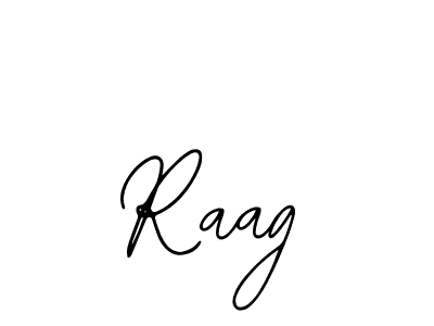 Also You can easily find your signature by using the search form. We will create Raag name handwritten signature images for you free of cost using Bearetta-2O07w sign style. Raag signature style 12 images and pictures png