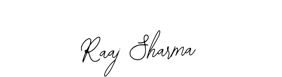 Also we have Raaj Sharma name is the best signature style. Create professional handwritten signature collection using Bearetta-2O07w autograph style. Raaj Sharma signature style 12 images and pictures png