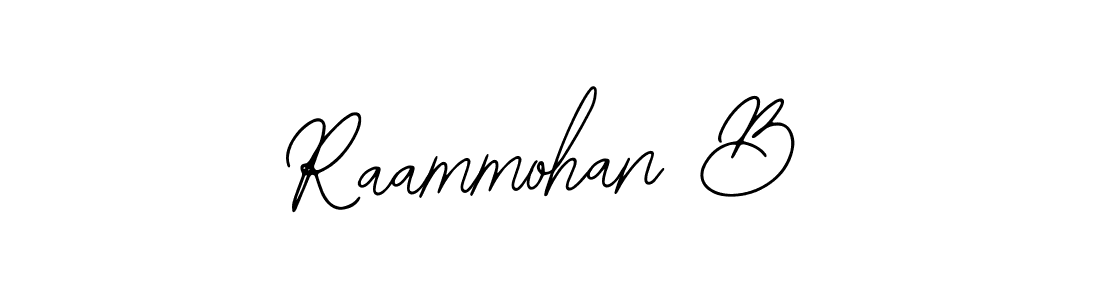 How to Draw Raammohan B signature style? Bearetta-2O07w is a latest design signature styles for name Raammohan B. Raammohan B signature style 12 images and pictures png