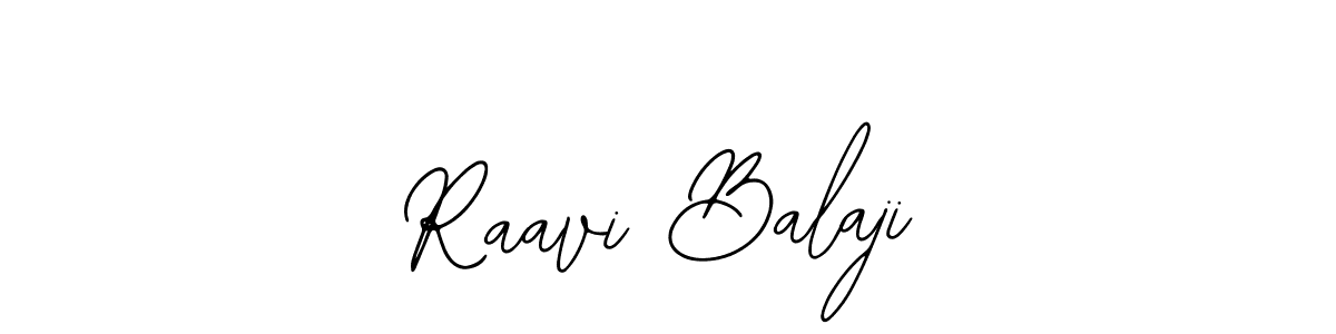 How to make Raavi Balaji name signature. Use Bearetta-2O07w style for creating short signs online. This is the latest handwritten sign. Raavi Balaji signature style 12 images and pictures png