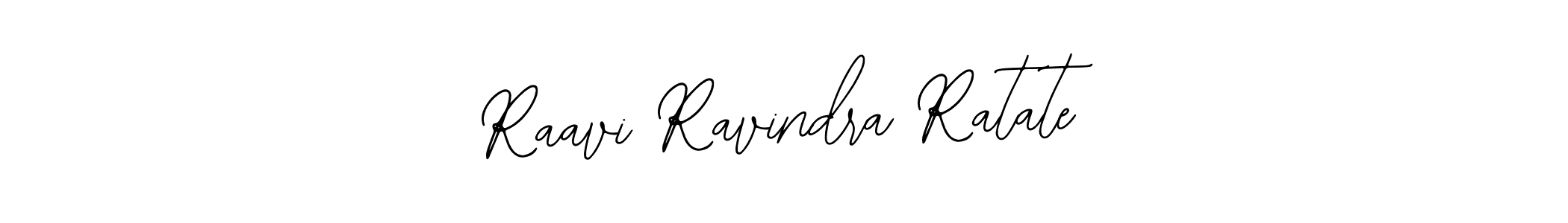 Design your own signature with our free online signature maker. With this signature software, you can create a handwritten (Bearetta-2O07w) signature for name Raavi Ravindra Ratate. Raavi Ravindra Ratate signature style 12 images and pictures png