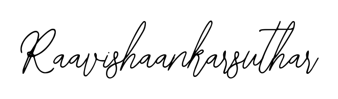 The best way (Bearetta-2O07w) to make a short signature is to pick only two or three words in your name. For converting this name Raavishaankarsuthar. Raavishaankarsuthar signature style 12 images and pictures png