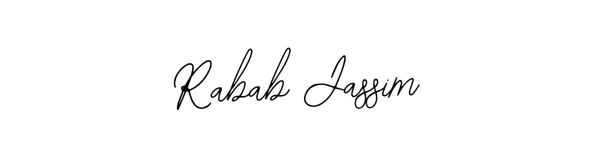 How to Draw Rabab Jassim signature style? Bearetta-2O07w is a latest design signature styles for name Rabab Jassim. Rabab Jassim signature style 12 images and pictures png