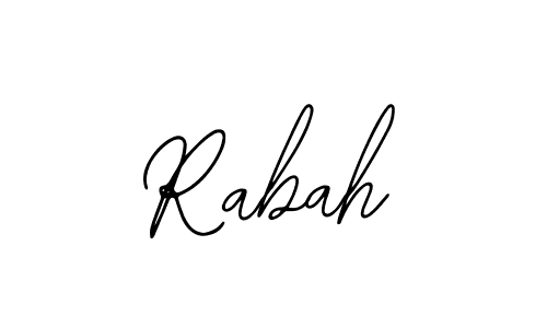 Rabah stylish signature style. Best Handwritten Sign (Bearetta-2O07w) for my name. Handwritten Signature Collection Ideas for my name Rabah. Rabah signature style 12 images and pictures png