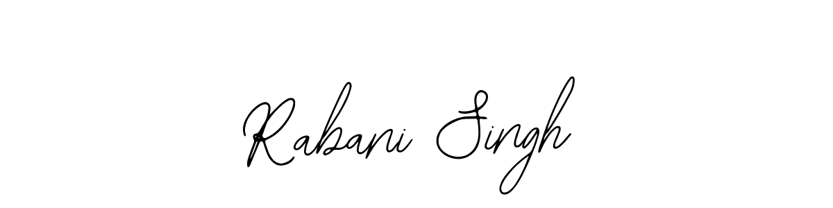 It looks lik you need a new signature style for name Rabani Singh. Design unique handwritten (Bearetta-2O07w) signature with our free signature maker in just a few clicks. Rabani Singh signature style 12 images and pictures png